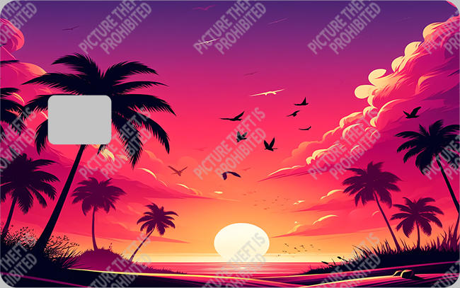 Bank  Card Sticker-BC-341